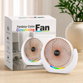 Fantasy Color Circulating Fan – Portable Air Circulator
