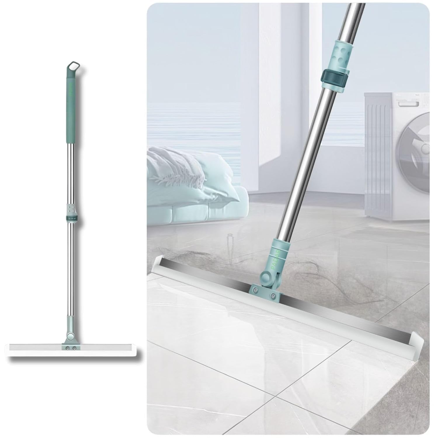 Adjustable Silicone Floor Squeegee – 50cm