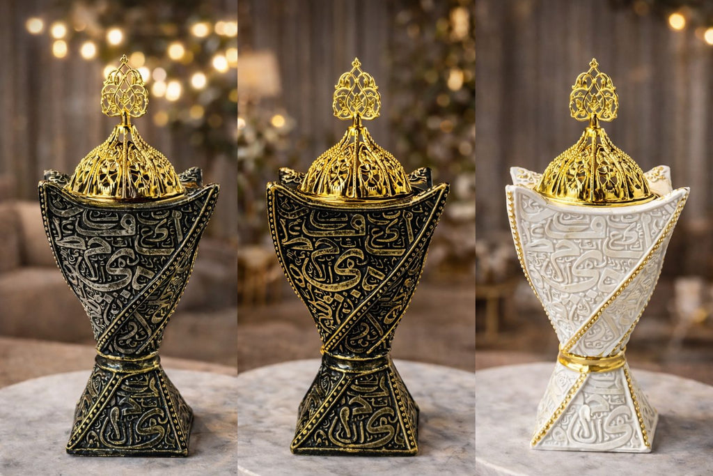 Arabic Calligraphy Bakhoor Burner