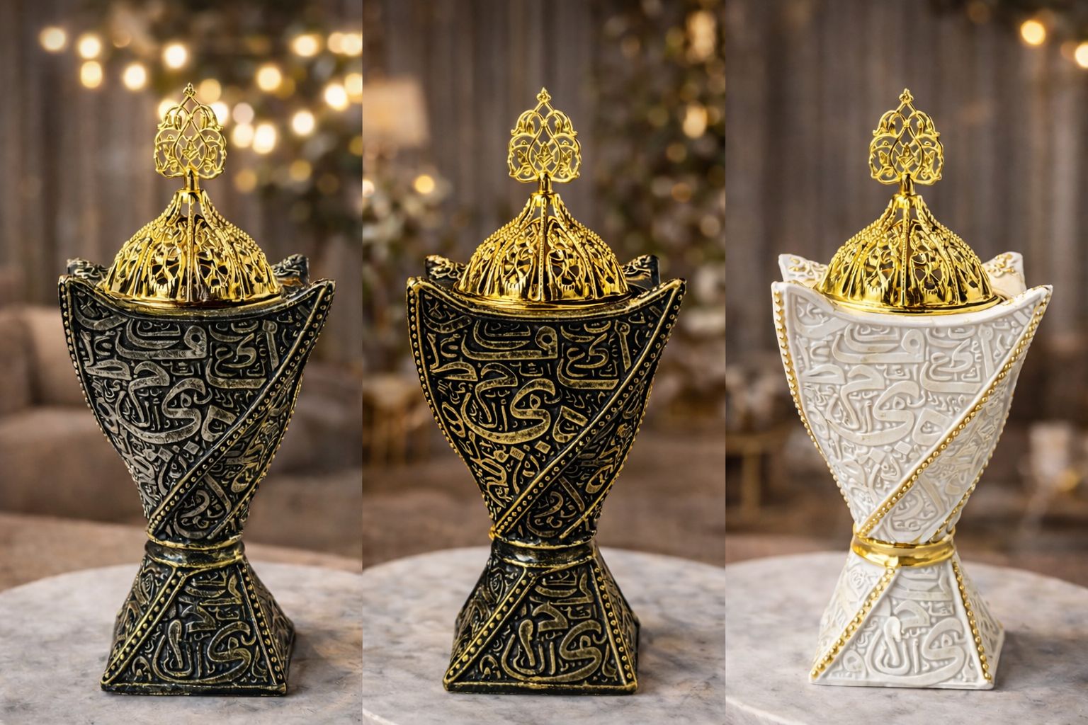 Arabic Calligraphy Bakhoor Burner