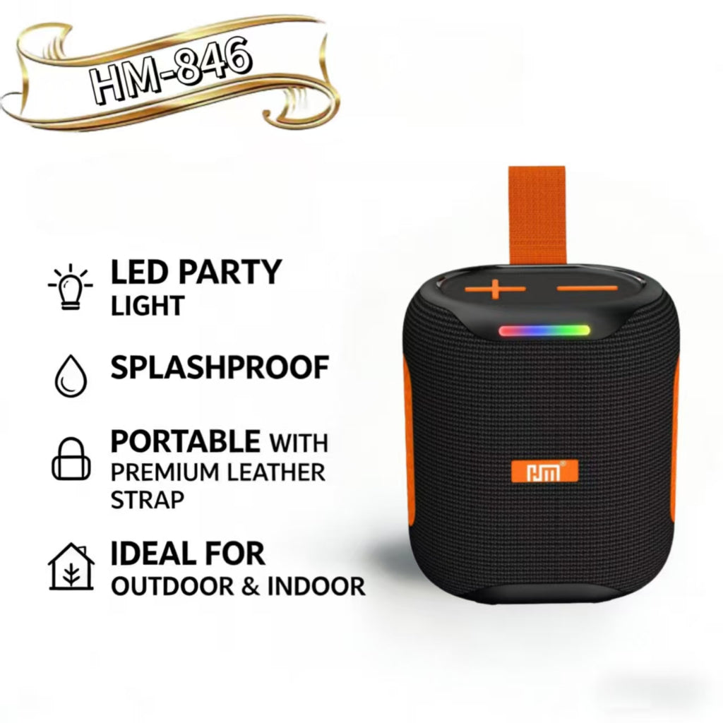 HM-846 Portable Bluetooth Speaker